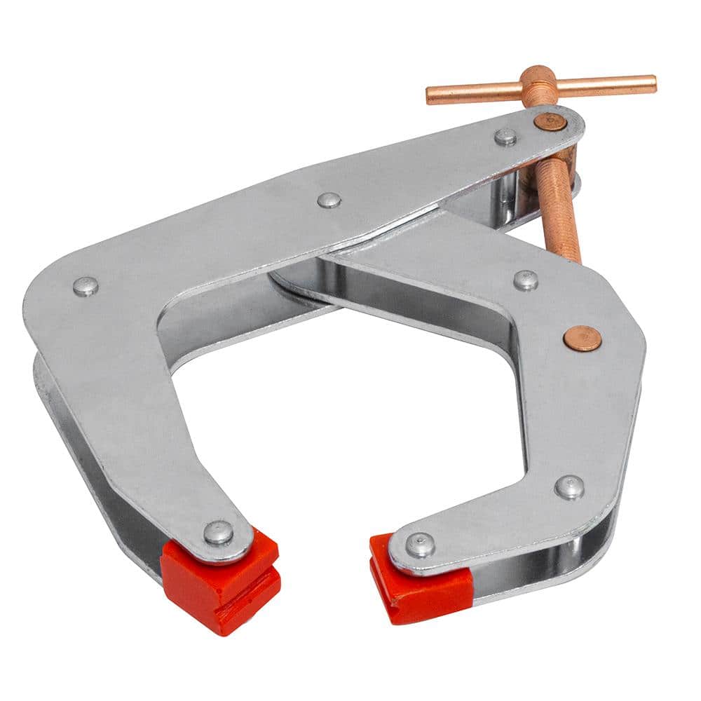 Kant Twist 6 In Jaw Opening Polyurethane Deep Reach T Handle Cantilever Clamp K060tud The