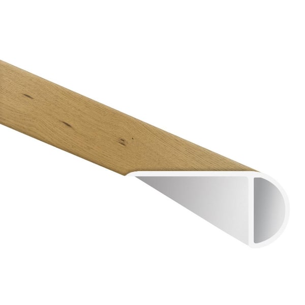 Canyonlands 0.24 in. T x 2-3/16 in. W x 78 in. L Hardwood Trim Overlapping Stair Nose Molding