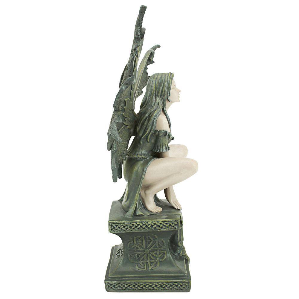 9.5 in. H Celtic Fairy Perilous Perch Small Statue