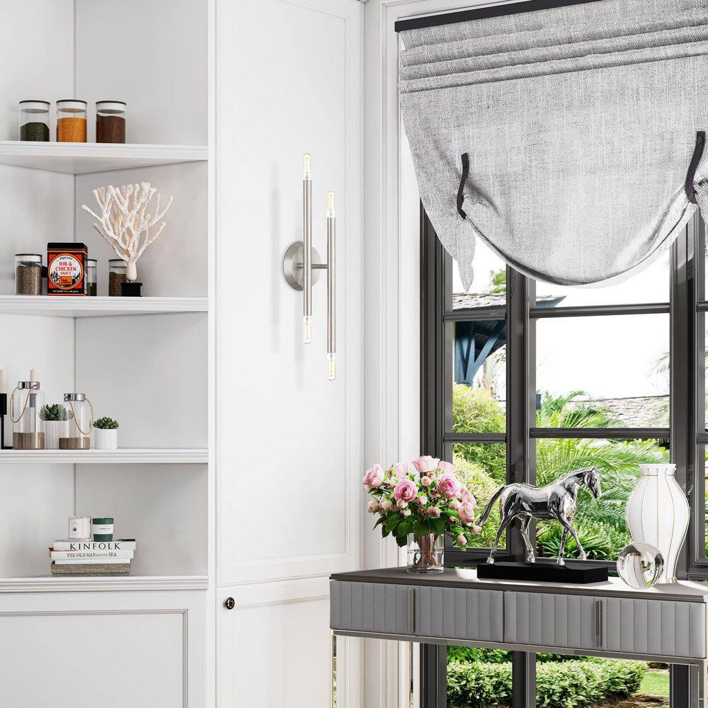 Soho Brushed Nickel 4-Light ADA Compliant Wall Sconce