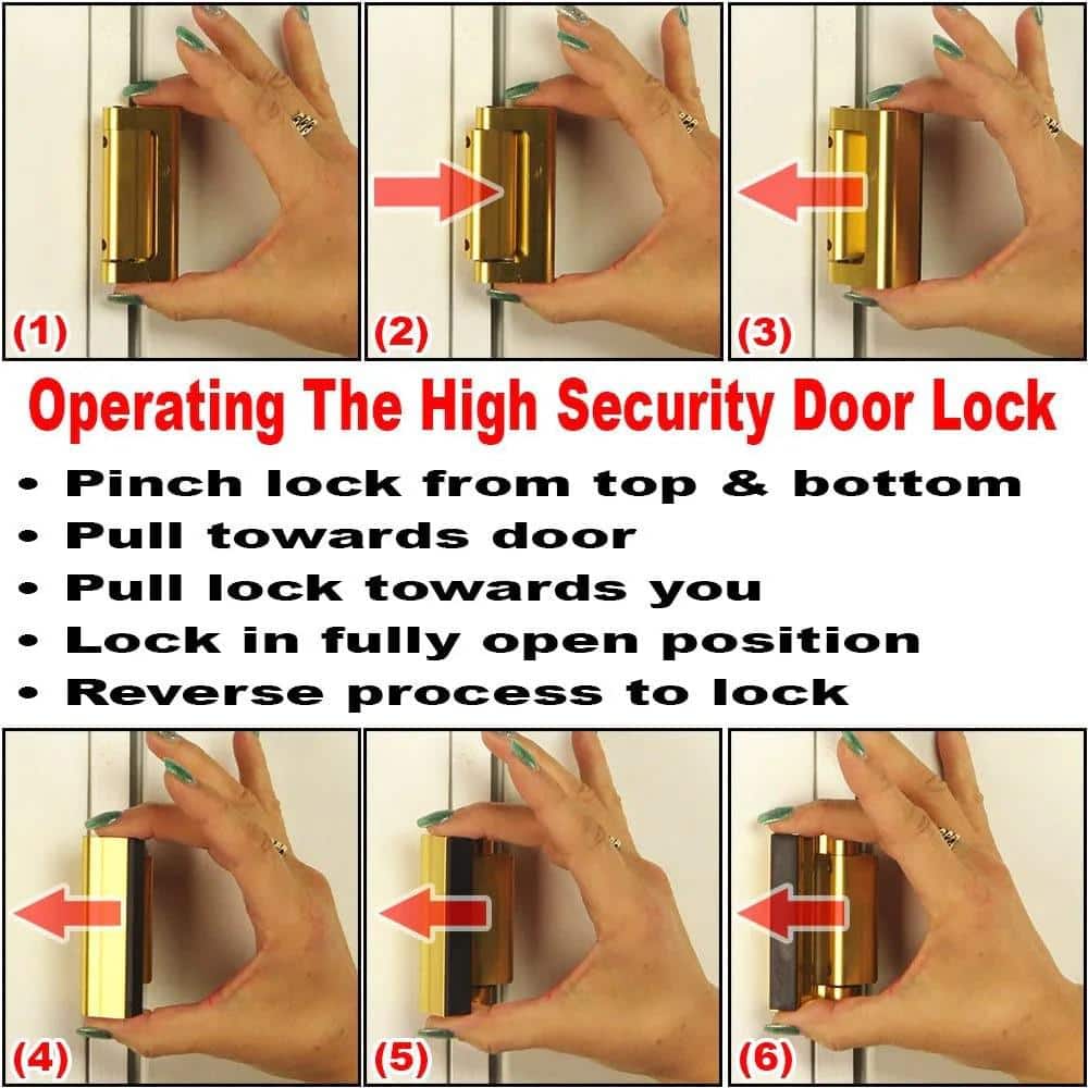 Oil Rubbed Bronze Aluminum Entry Door Blocker