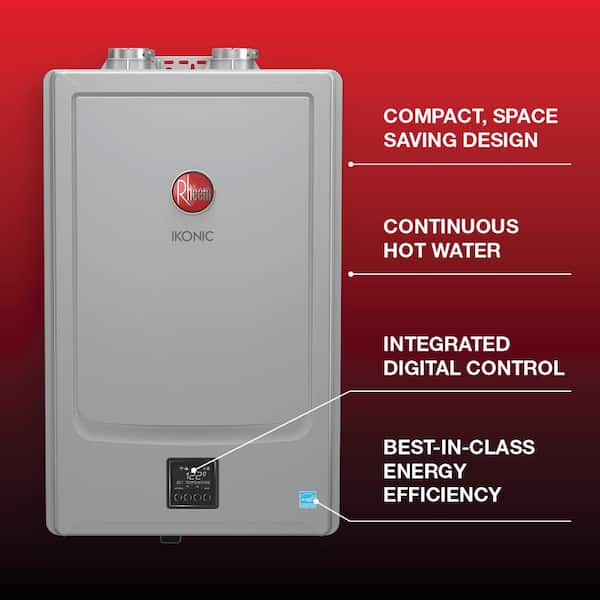 Rheem IKONIC GPM Smart Super High Efficiency Indoor or