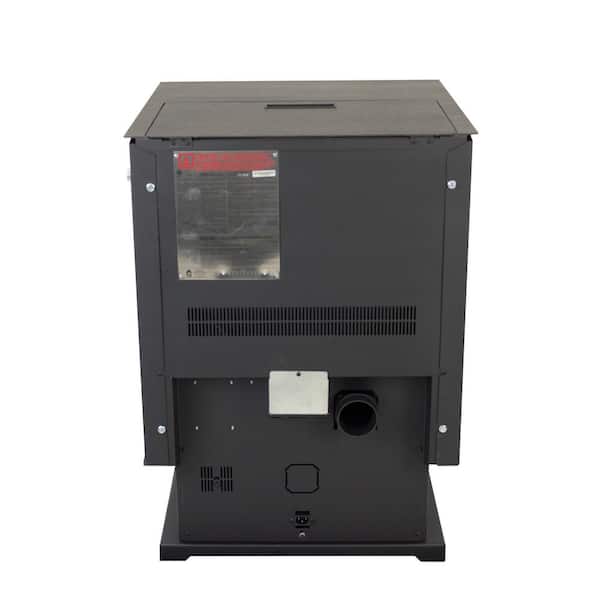 Pleasant Hearth 2,200 sq. ft. EPA Certified Pellet Stove with 80 lbs.  Hopper and Auto Ignition PH50PS-B - The Home Depot