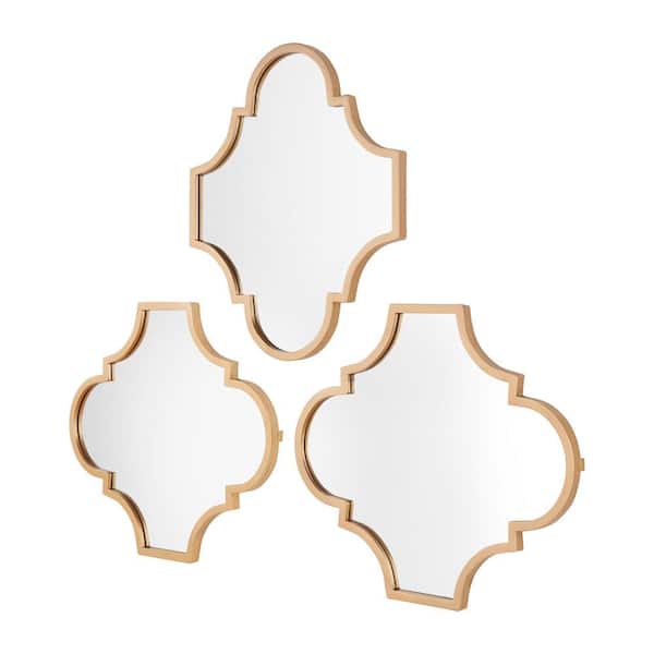 Stylewell Small Ornate Gold Classic, Ornate Gold Mirror Small
