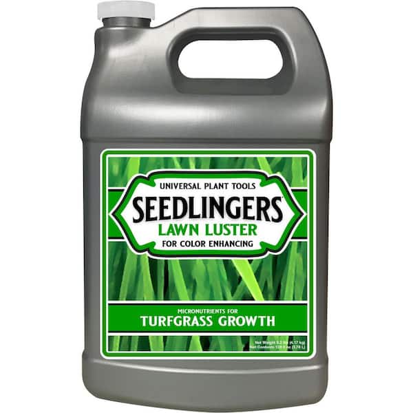 Lawn Luster Lawn Food 128 fl. Oz. 130,680 sq. ft. Liquid Lawn Fertilizer for All Grass Types 1 Gallon Concentrate
