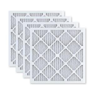 Honeywell 16 3 8 X 21 1 2 X 1 Superior Allergen Pleated Fpr 9 Air Filter 4 Pack Hw9fpr16g21j1 4 The Home Depot