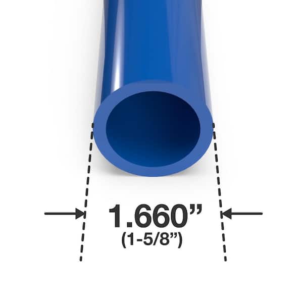 Clear acrylic Plastic Plexiglass Pipe tube 4" 114 mm 1 foot Fits 4" PVC fitting 
