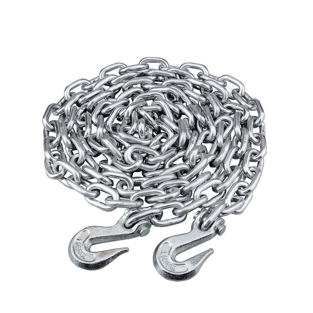 KingChain 3/8-in x 20-ft Zinc-Plated Grade 43 High-Test Tow Chain