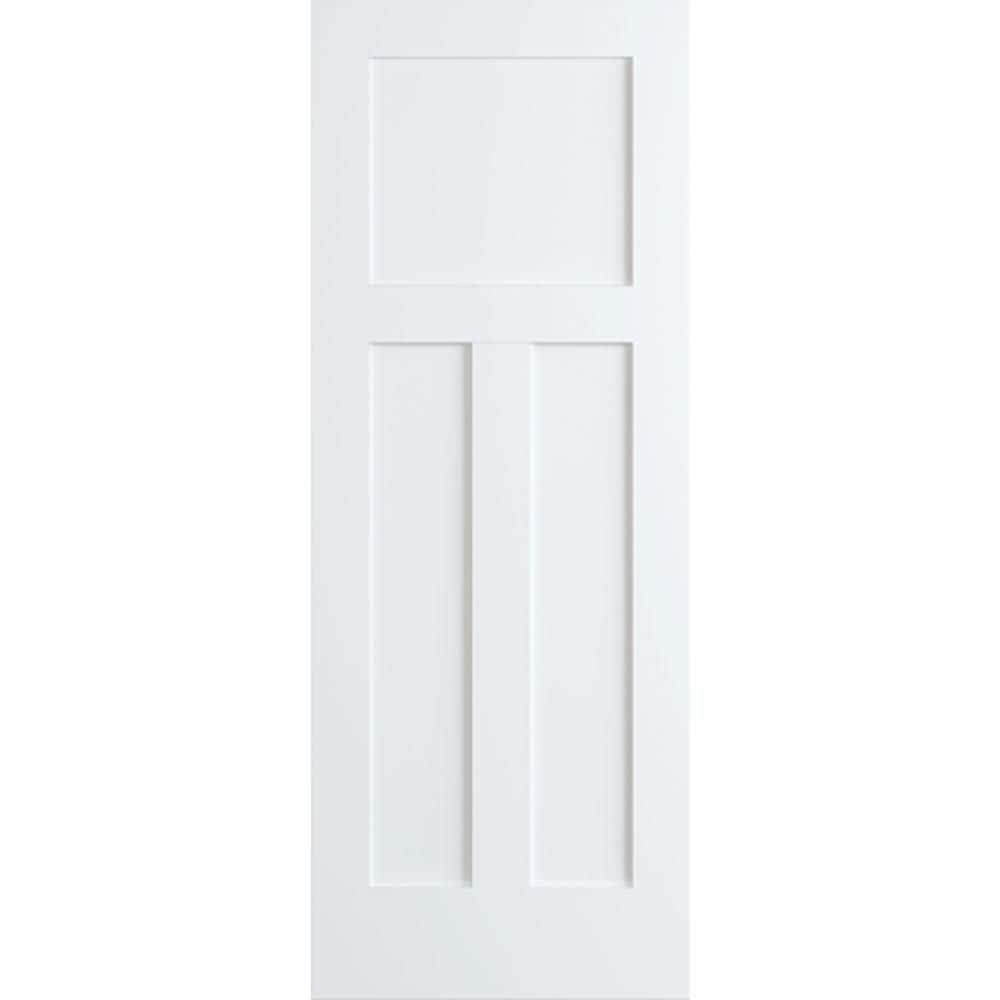 24 in. x 80 in. Shaker Craftsman Solid Wood Pine/MDF Wood Interior Door Slab price history on PriceWatchPro