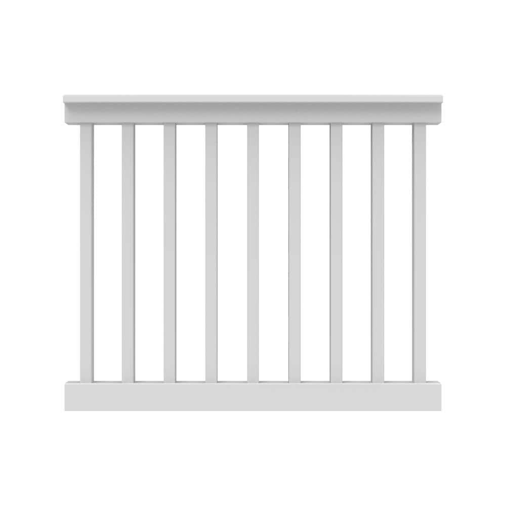 Finyl Line 4 ft. x 42 in. H T-Top Level Rail Kit in White price history on PriceWatchPro