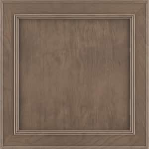 Brookland 11 9/16-in. W x 3/4-in. D x 11 1/2-in. H in Maple Latte Cabinet Door Sample