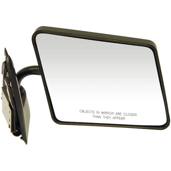 Dorman Side View Mirror - Right, Manual Painted Black; Below Eye line