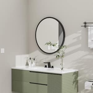 8 in. Widespread Double Handle Bathroom Faucet in Matte Black