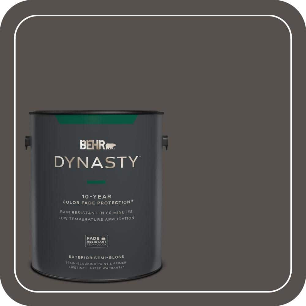 1 gal. #790F-7 Dark Cavern Semi-Gloss Exterior Stain-Blocking Paint & Primer price history on PriceWatchPro