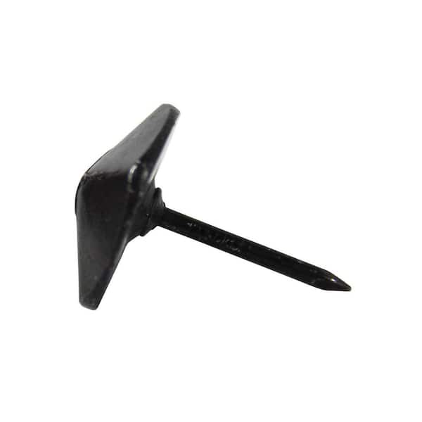 arteferro 3/4 in. Round Forged Single Nail Points Raw Door Stud