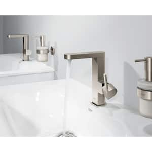 Plus Single Hole Single-Handle Bathroom Faucet M-Size in Brushed Nickel Infinity