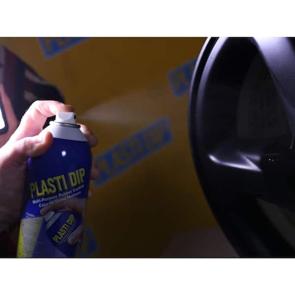 Plasti Dip Glossy, 11 oz Aerosol, Black, Pack of 4 cans with Bonus Cangun  Tool - Combines Both Color Coat and Gloss Finish 