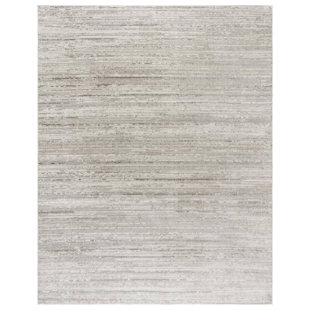 Gertmenian & Sons Missha Dario Cream 8 ft. x 10 ft. Striped High-Low Indoor Area Rug