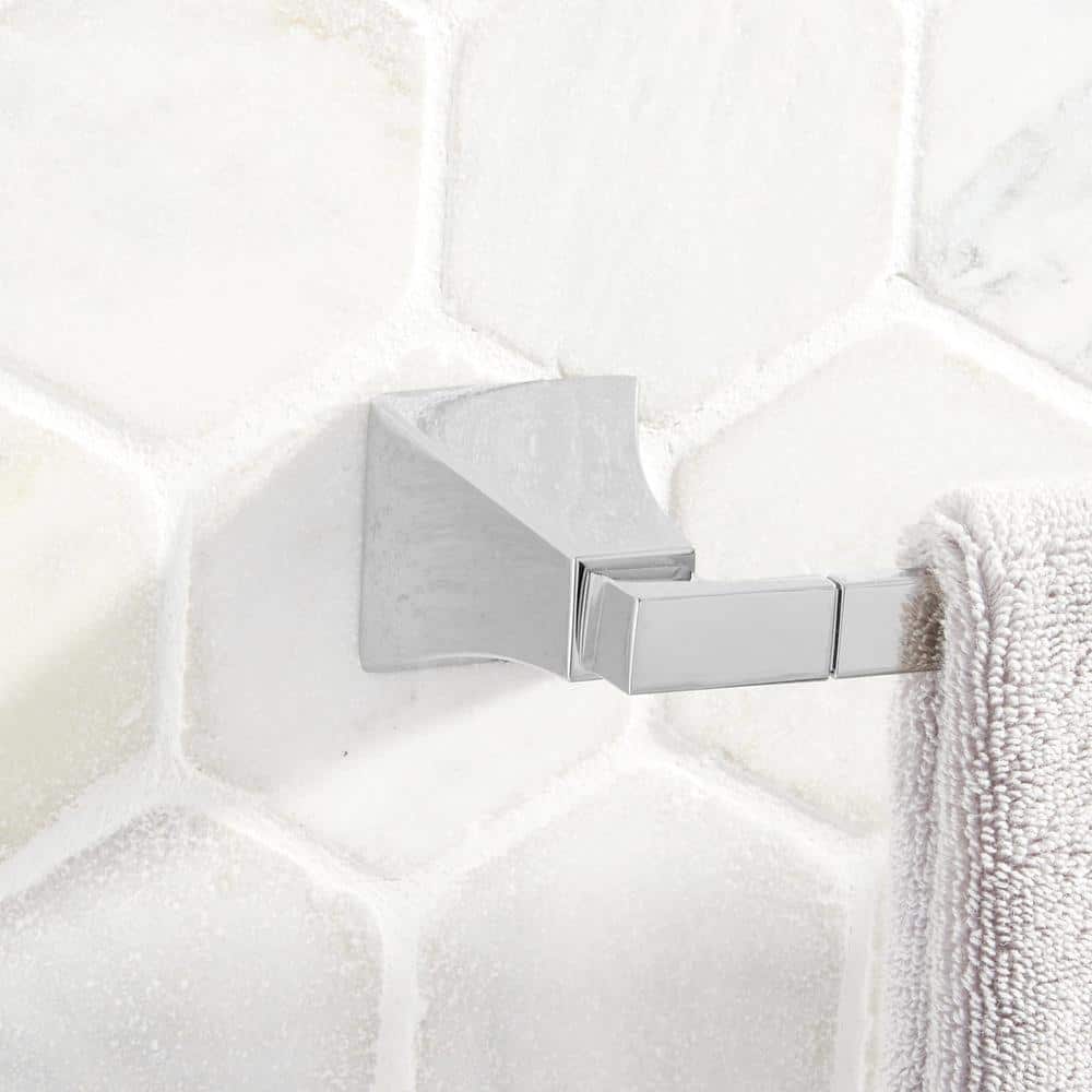 Vilamonte 24 in. Wall Mounted Single Towel Bar in Chrome price history on PriceWatchPro