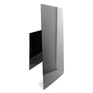 Refrigerator Door Panel - Lower, Black Acrylic, Fits NXA641 Models