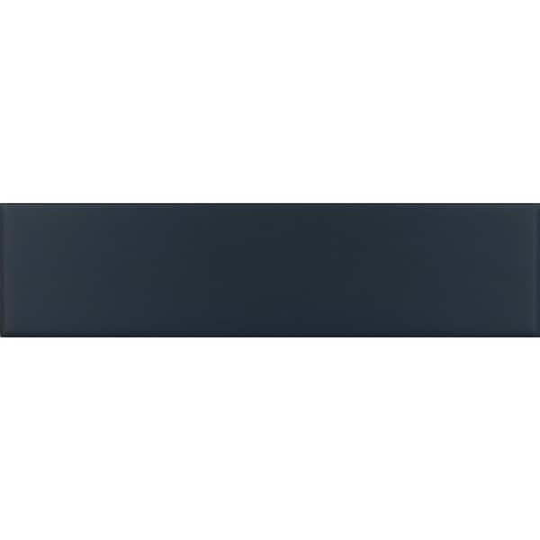 Apollo Tile Arte 1.97 in. x 7.87 in. Blue Ceramic Matte Wall and Floor Tile (35 Cases/226.1 sq. ft./Pallet)