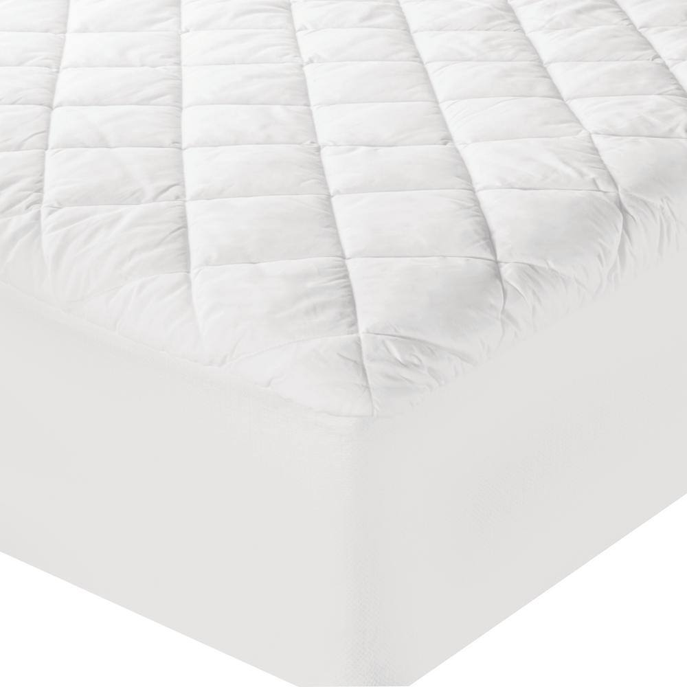 Sealy Twin 300 Thread-Count Luxury Cotton Down Alternative Mattress Pad