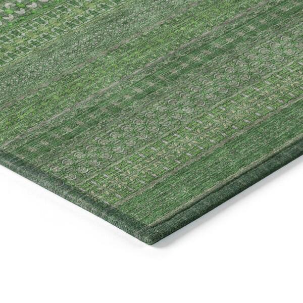 Chantille ACN527 Fern 1 ft. 8 in. x 2 ft. 6 in. Machine Washable Indoor/Outdoor Geometric Area Rug
