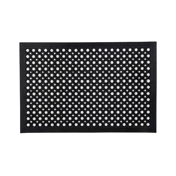 Doortex Open-Top Black Indoor Anti-Fatigue Mat-24 in. x 36 in.