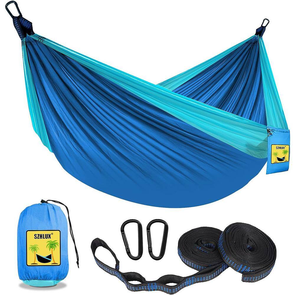 ITOPFOX 9.8 ft. Double and Single Large Portable Hammock with Storage ...