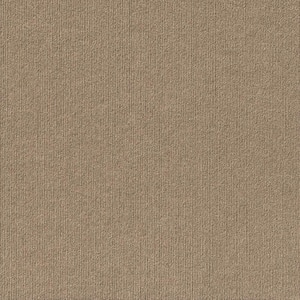 Contender Beige Residential/Commercial 24 in. x 24 Peel and Stick Carpet Tile (15 Tiles/Case) 60 sq. ft.