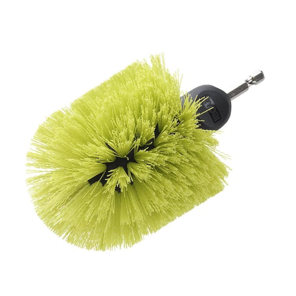 Mini Size Nylon Bristle Motorized Spinning Battery Powered Electric Grill Cleaning Brush by Drillbrush - Bristles Are Safe for Consumption - The Best