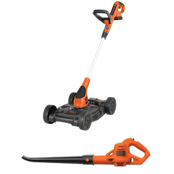 BLACK＆DECKER レッド CS3250-R コードレス サイクロン式 BLACK+DECKER 12 in. 6.5 AMP Corded Electric 3-in-1 String Trimmer