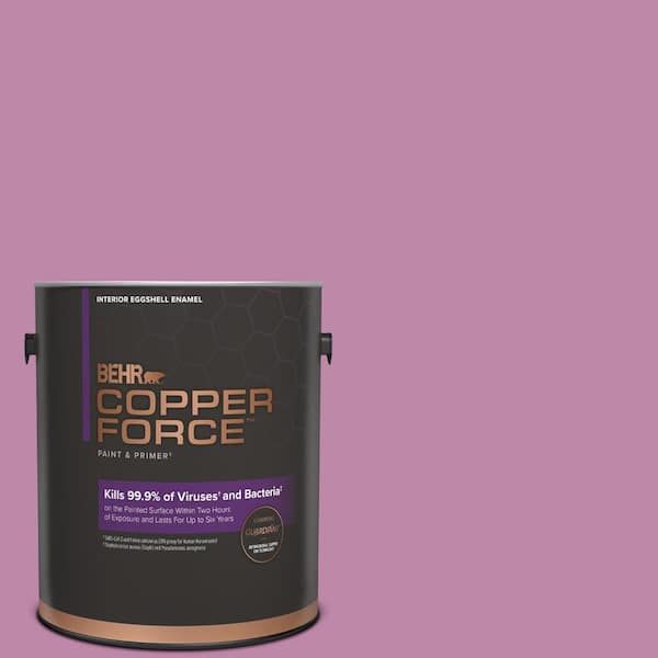 COPPER FORCE 1 gal. #M120-5 Rosy Eggshell Enamel Virucidal and Antibacterial Interior Paint & Primer