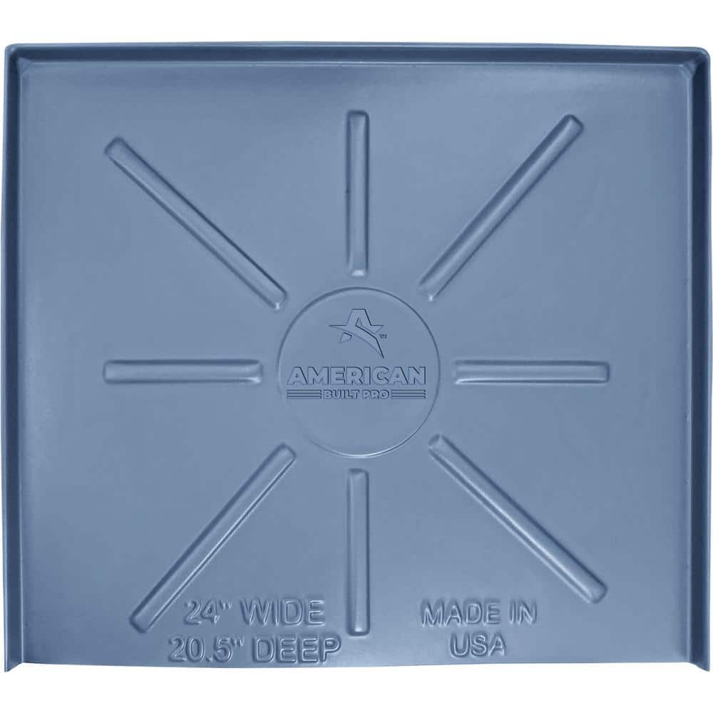 24 in. x 20.5 in. Grey Dishwasher Drain Pan