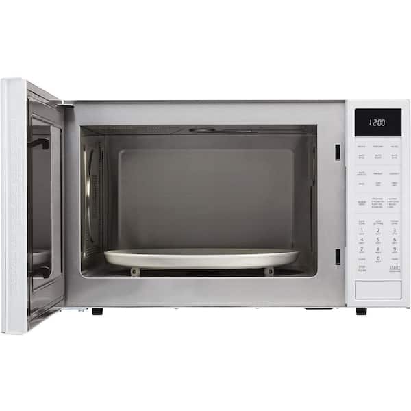 GE 1-cu ft 1050-Watt Air Fry Countertop Convection Microwave (Stainless  Steel) in the Countertop Microwaves department at