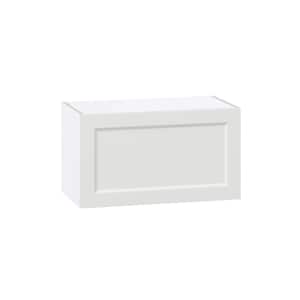 Alton Painted White Shaker Assembled Wall Bridge Kitchen Cabinet with Lift Up 27 in. W x 15 in. H x 14 in. D