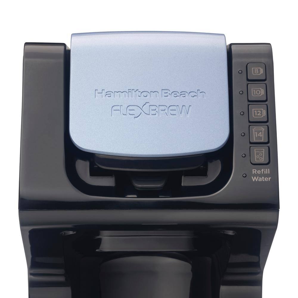 Hamilton Beach Black Single-Serve Iced & Hot Coffee Maker