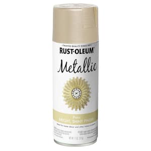 Rust-Oleum Stops Rust 11 oz. Metallic Antique Brass Protective Spray Paint  7274830 - The Home Depot