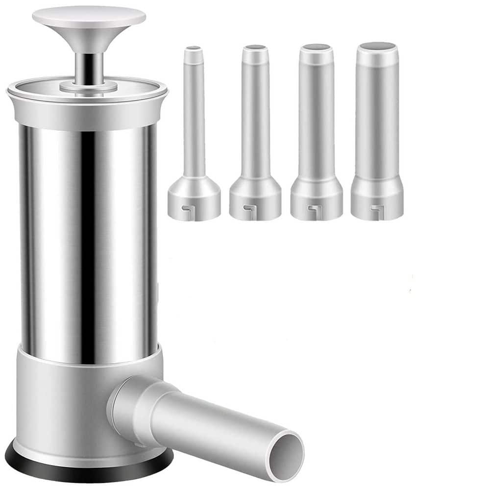 Sliver Manual Vertical Sausage Stuffer, Homemade Meat Filling Machine, Kitchen Household Sausage Maker Tool Kit price history on PriceWatchPro