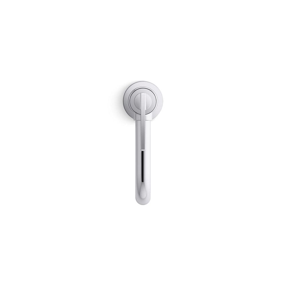 Polished Chrome Single-Handle Bathroom Sink Faucet