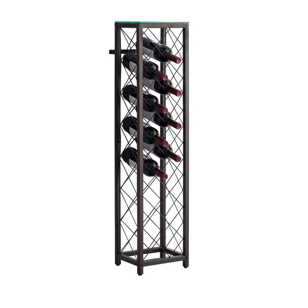 Signature Home SignatureHome 13 -Bottle Capacity Narenda Pewter Finish ...