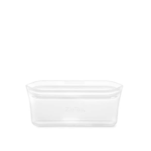 Zip Top 16 oz. Frost Reusable Silicone Small Dish Zippered Storage