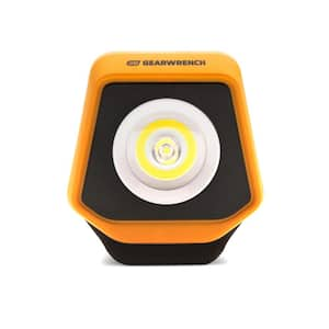 2000 Lumen Lithium-Ion USB-C Rechargeable IP65 Automotive Shop Light with Magnetic Swivel Base