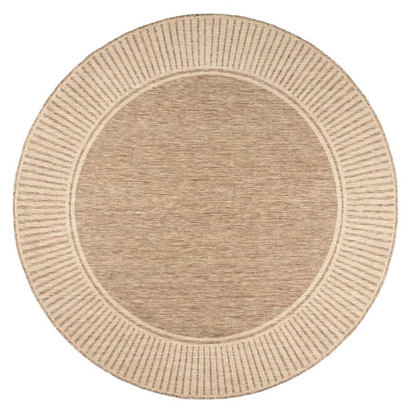 Asha Simple Border Indoor/Outdoor Area Rug — nuLOOM