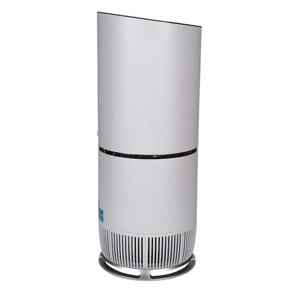 ★★Adairs★★ Java High White Light Gray IH3183 LEDIARY Caged Low Profile Ceiling Fans with Lights and