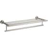 KOHLER Coralais 24 in. Hotelier Double Towel Bar in Vibrant Brushed ...