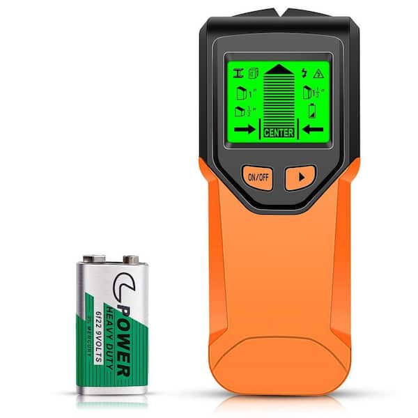 5 in 1 Stud Finder Tool with Intelligent Microprocessor Chip HD LCD Display for Wood AC Wire Metal Studs Joist Pipe