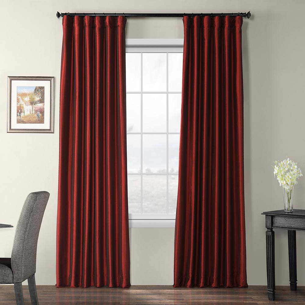 Reviews For Exclusive Fabrics Furnishings Syrah Red Blackout