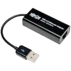 USB 2.0 High-Speed to Ethernet NIC Network Adapter