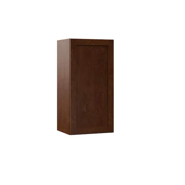 Hampton Bay Designer Series Soleste Assembled 15x30x12 in. Wall Kitchen Cabinet in Spice